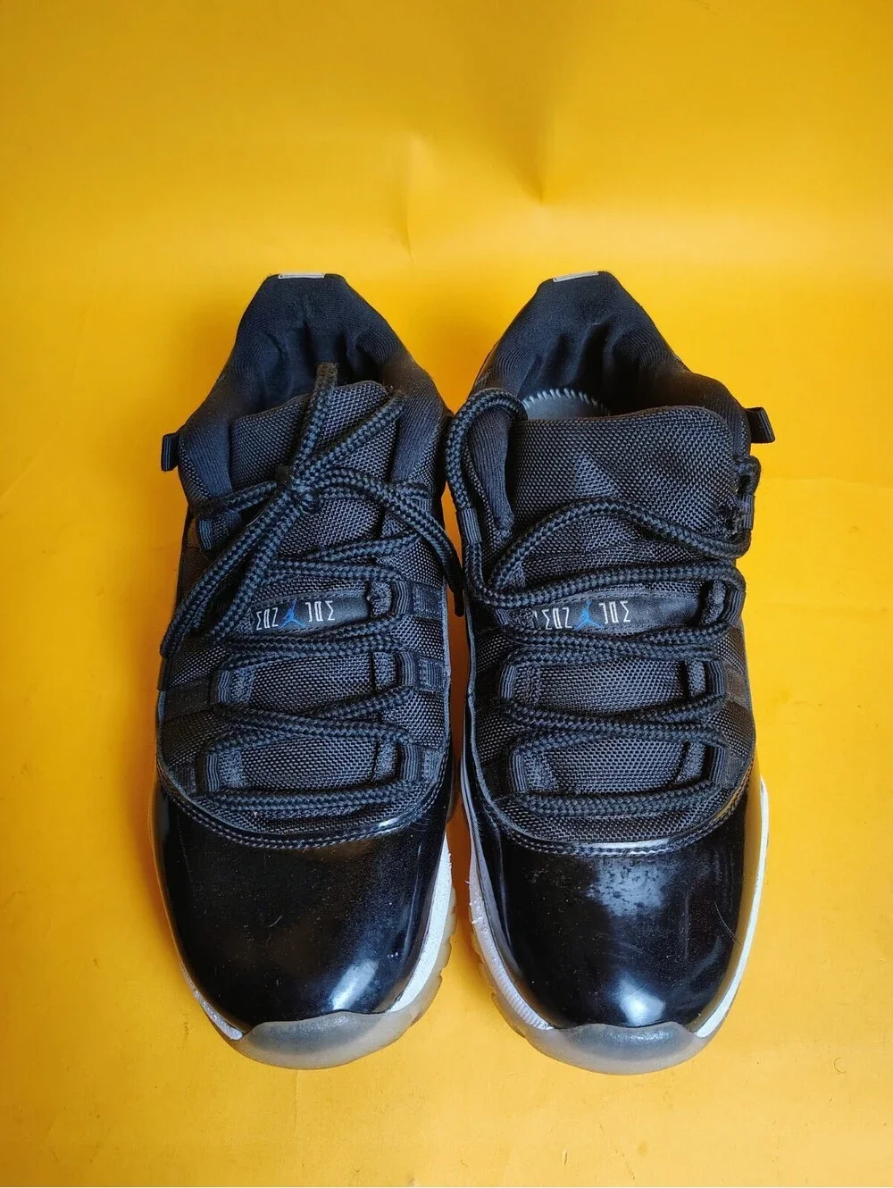 Air Jordan 11 XI Retro Low Space Jam Black Royal FV5104-004 Men's Size 9.5 Used